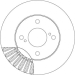 Piduriketas TRW DF6990