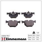 Piduriklotsi komplekt,ketaspidur ZIMMERMANN 23550.170.1