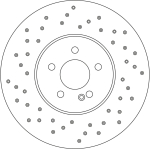 Piduriketas TRW DF6256S