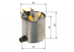 K&uuml;tusefilter BOSCH F 026 402 182