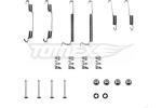 Lisakomplekt, Piduriklotsid TOMEX Brakes 40-04