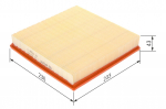 &Otilde;hufilter BOSCH 1 457 433 697