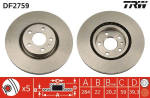 Piduriketas TRW DF2759