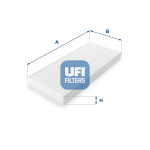 Filter,salongi&otilde;hk UFI 53.069.00