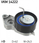 Pingutusrull,Hammasrihm SKF VKM 14222