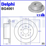 Piduriketas DELPHI BG4061