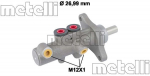 Peapiduri silinder METELLI 05-0832