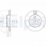 Piduriketas DELPHI BG2906