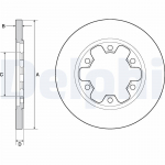 Piduriketas DELPHI BG4680C