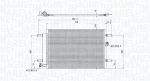 Kondensaator,kliimaseade MAGNETI MARELLI 350203910000