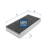 Filtras, salono oras UFI 54.160.00