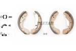 Piduriklotside komplekt TEXTAR 91044900