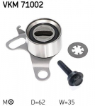 Pingutusrull,Hammasrihm SKF VKM 71002