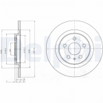 Piduriketas DELPHI BG3741