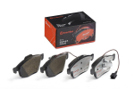 Piduriklotsi komplekt,ketaspidur BREMBO P 23 132X