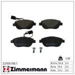 Piduriklotsi komplekt,ketaspidur ZIMMERMANN 23709.190.1
