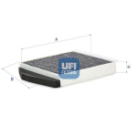 Filter,salongi&otilde;hk UFI 54.569.00