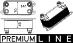 &Otilde;liradiaator, automaatkast MAHLE CLC 227 000P