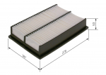 &Otilde;hufilter BOSCH F 026 400 129