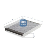 Filter,salongi&otilde;hk UFI 54.570.00