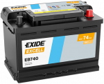 K&auml;ivitusaku EXIDE EB740