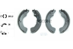 Piduriklotside komplekt TEXTAR 91064400