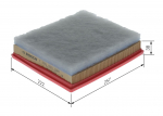 &Otilde;hufilter BOSCH F 026 400 096