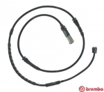 Hoiatuskontakt, piduriklotsi kulumine BREMBO A 00 422