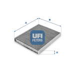 Filter,salongi&otilde;hk UFI 54.103.00