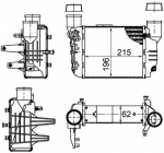 Kompressori&otilde;hu radiaator MAHLE CI 381 000S