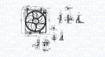 Ventilaator,mootorijahutus MAGNETI MARELLI 069422787010