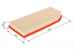 &Otilde;hufilter BOSCH 1 457 433 065