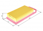 &Otilde;hufilter BOSCH 1 457 433 591