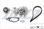 Veepump + hammasrihmakomplekt DOLZ KD039