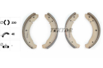 Piduriklotside komplekt TEXTAR 91007800