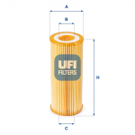 &Otilde;lifilter UFI 25.080.00