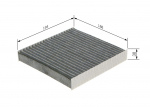 Filter,salongi&otilde;hk BOSCH 1 987 435 589