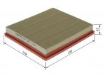 &Otilde;hufilter BOSCH F 026 400 111