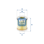 K&uuml;tusefilter UFI 46.008.00