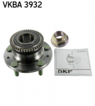 Rattalaagrikomplekt SKF VKBA 3932
