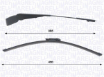 Kojameehe komplekt, klaasipesu MAGNETI MARELLI 000723180466