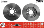 Piduriketas TRW DF2681