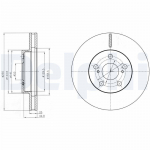 Piduriketas DELPHI BG4290