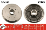 Piduritrummel TRW DB4340