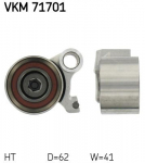 Pingutusrull,Hammasrihm SKF VKM 71701