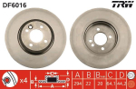 Piduriketas TRW DF6016