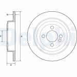 Piduriketas DELPHI BG4560C
