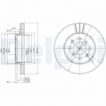 Piduriketas DELPHI BG2615