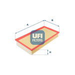 &Otilde;hufilter UFI 30.077.00