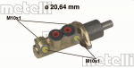 Peapiduri silinder METELLI 05-0039